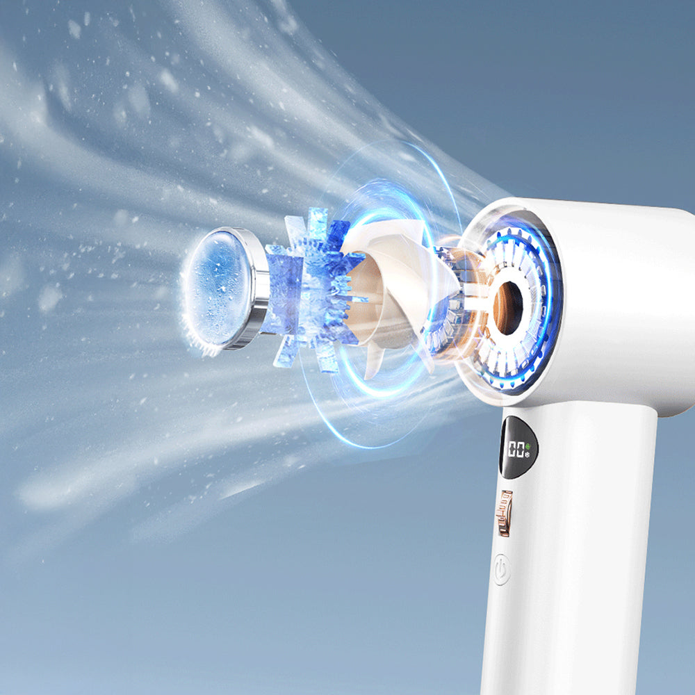 Wiwu Wi-FS016 Dijital LED Göstergeli Soğutucu El Fanı Wiwu Wi-FS016 Dijital LED Göstergeli Soğutucu El Fanı